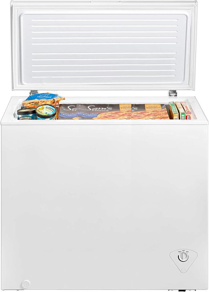 Midea MRC070S0AWW Chest Freezer, 7.0 Cubic Feet, White